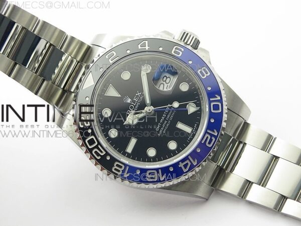 GMT-Master II 116710 BLNR Black/Blue Ceramic 904L Steel VRF 1:1 Best Edition VR3186 CHS V3 (CF Bezel) - Image 2
