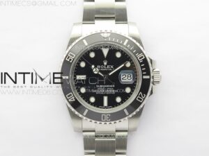Submariner 116610 LN Black Ceramic 904L Steel VSF 1:1 Best Edition VS3135