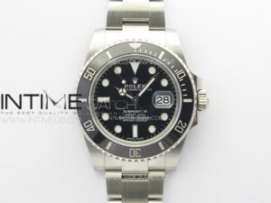 Submariner 116610 LN Black Ceramic Clean Factory 904L 1:1 Best Edition on SS Bracelet VR3135