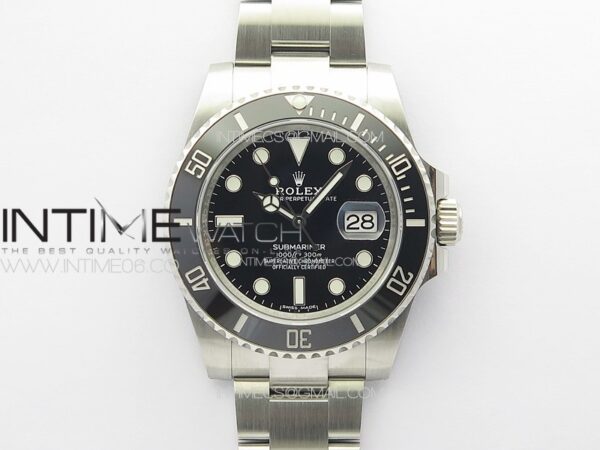 Submariner 116610 LN Black Ceramic Clean Factory 904L 1:1 Best Edition on SS Bracelet VR3135