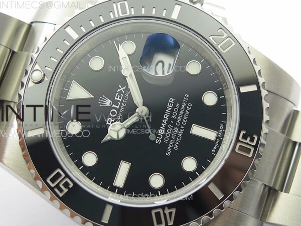 Submariner 116610 LN Black Ceramic King 1:1 Best Edition 904L SS Case and Bracelet VS3135 - Image 5