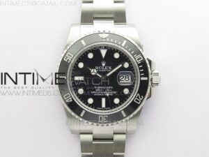 Submariner 116610 LN Black Ceramic ZRF 1:1 Best Edition on SS Bracelet VR3135 (CF Bezel)