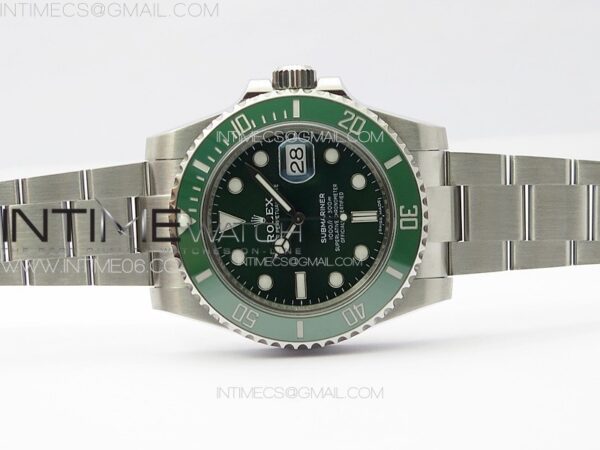 Submariner Hulk 116610 LV Green Ceramic 904L Steel VSF 1:1 Best Edition VS3135 - Image 3