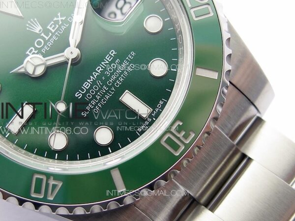 Submariner Hulk 116610 LV Green Ceramic 904L Steel VSF 1:1 Best Edition VS3135 - Image 6