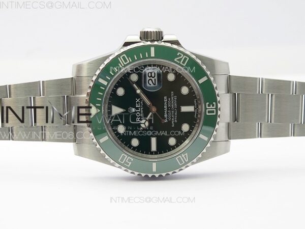 Submariner Hulk 116610 LV Green Ceramic Clean Factory 904L 1:1 Best Edition on SS Bracelet VR3135 - Image 2