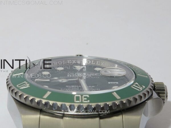 Submariner Hulk 116610 LV Green Ceramic Clean Factory 904L 1:1 Best Edition on SS Bracelet VR3135 - Image 7