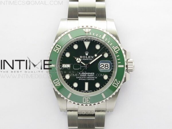 Submariner 116610 LV Green Ceramic King 1:1 Best Edition 904L SS Case and Bracelet VS3135