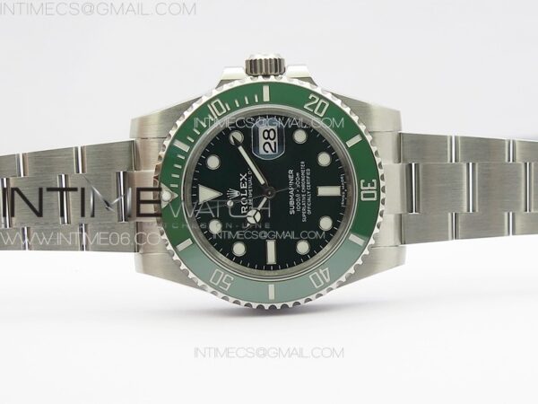 Submariner 116610 LV Green Ceramic King 1:1 Best Edition 904L SS Case and Bracelet VS3135 - Image 2