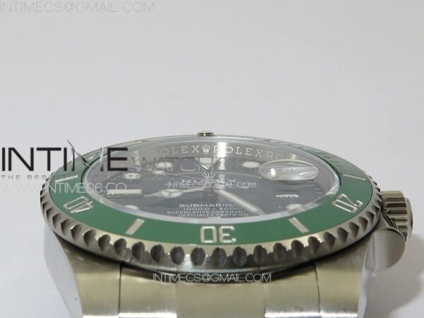 Submariner 116610 LV Green Ceramic King 1:1 Best Edition 904L SS Case and Bracelet VS3135 - Image 5