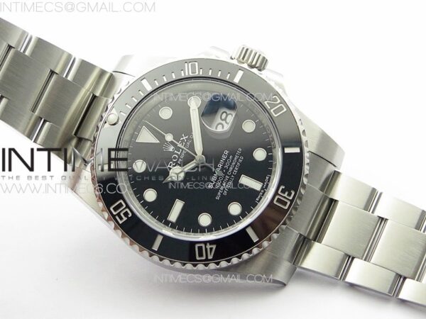 Submariner 116610LN 904L SS Case NTF 1:1 Best Edition Black Dial On 904L Bracelet SA3135 - Image 3