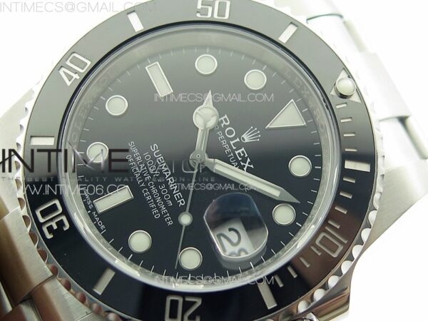 Submariner 116610LN 904L SS Case NTF 1:1 Best Edition Black Dial On 904L Bracelet SA3135 - Image 5