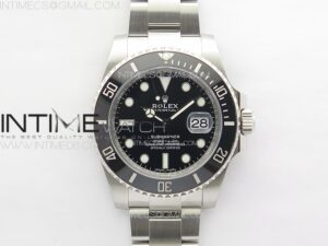 Submariner 116610LN 904L SS Case NTF 1:1 Best Edition Black Dial On 904L Bracelet SA3135
