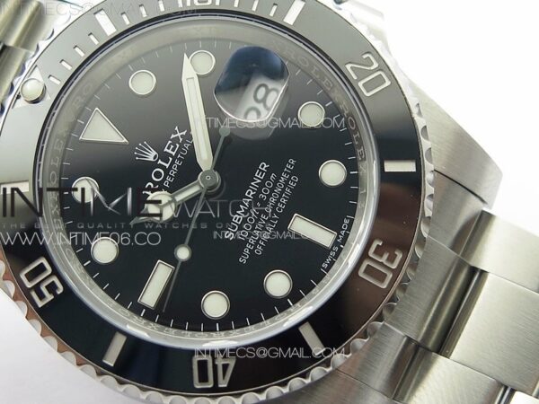 Submariner 116610LN 904L SS Case NTF 1:1 Best Edition Black Dial On 904L Bracelet SA3135 - Image 7