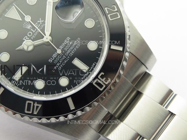 Submariner 116610LN 904L SS Case NTF 1:1 Best Edition Black Dial On 904L Bracelet SA3135 - Image 6
