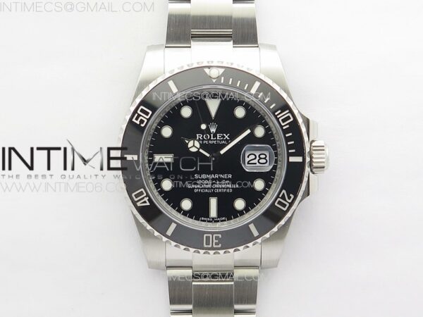 Submariner 116610LN 904L SS Case NTF 1:1 Best Edition Black Dial On 904L Bracelet SA3135