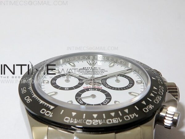 DAYTONA 116500LN 904L SS CASE ZF 1:1 BEST EDITION WHITE DIAL ON 904L SS BRACELET SH4130 - Image 12