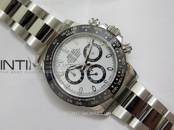 DAYTONA 116500LN 904L SS CASE ZF 1:1 BEST EDITION WHITE DIAL ON 904L SS BRACELET SH4130 - Image 17