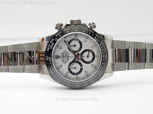 DAYTONA 116500LN 904L SS CASE ZF 1:1 BEST EDITION WHITE DIAL ON 904L SS BRACELET SH4130 - Image 3