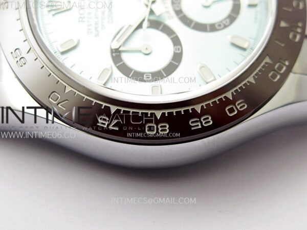 DAYTONA 116506 CLEAN 1:1 BEST EDITION ICE BLUE DIAL CRYSTAL MARKERS ON SS BRACELET DD4130 - Image 10