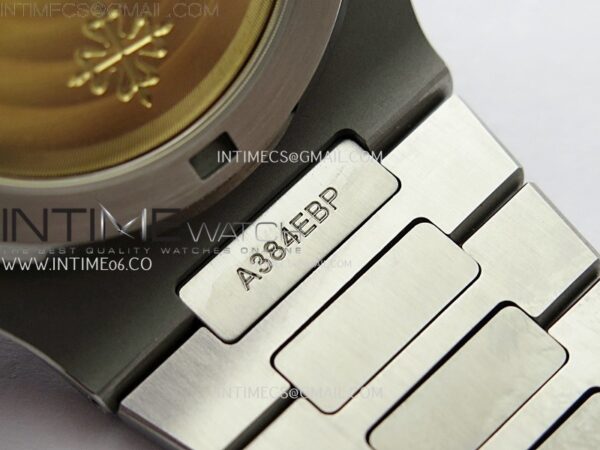 Nautilus 5711/1A-010 PPF 1:1 Best Edition Blue Textured Dial on SS Bracelet Super Clone 26-330 V5 - Image 25
