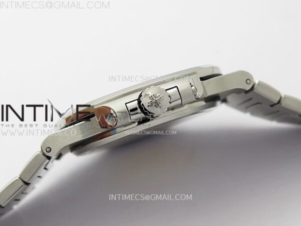 Nautilus 5711/1A-010 PPF 1:1 Best Edition Blue Textured Dial on SS Bracelet Super Clone 26-330 V5 - Image 9
