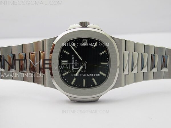 Nautilus 5711/1A-014 PPF 1:1 Best Edition Green Textured Dial on SS Bracelet Super Clone 26-330 V5 - Image 4