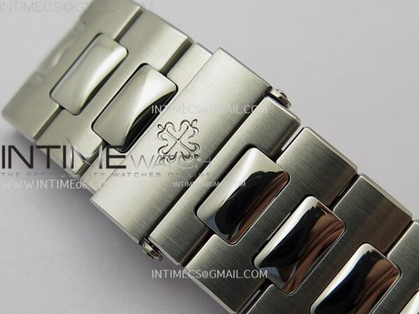 Nautilus 5711/1A-018 PPF 1:1 Best Edition Tiffany Blue Textured Dial on SS Bracelet Super Clone 26-330 V5 - Image 16