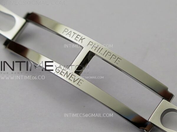 Nautilus 5711/1A-018 PPF 1:1 Best Edition Tiffany Blue Textured Dial on SS Bracelet Super Clone 26-330 V5 - Image 19