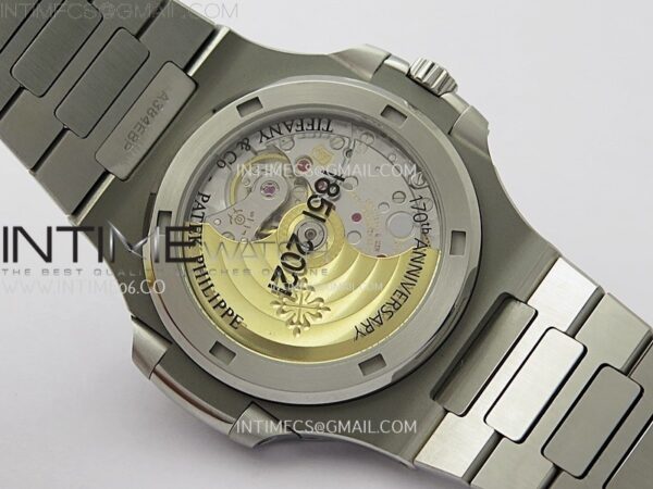 Nautilus 5711/1A-018 PPF 1:1 Best Edition Tiffany Blue Textured Dial on SS Bracelet Super Clone 26-330 V5 - Image 22