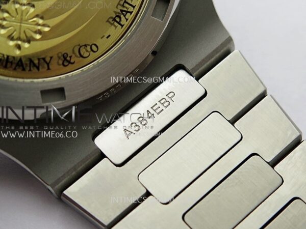 Nautilus 5711/1A-018 PPF 1:1 Best Edition Tiffany Blue Textured Dial on SS Bracelet Super Clone 26-330 V5 - Image 28
