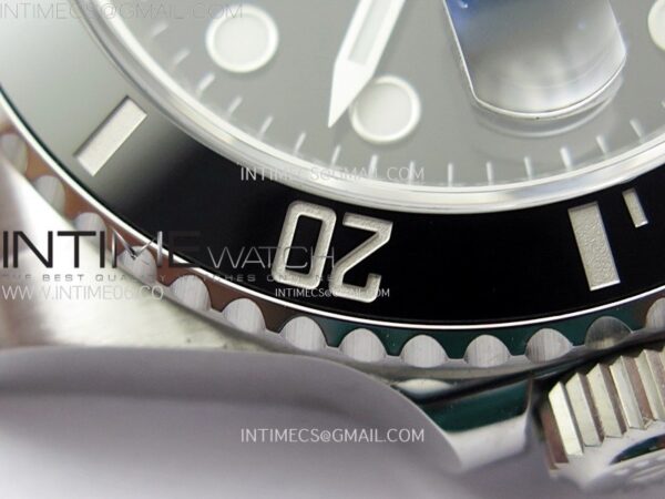 Submariner 41mm 126610 LN Black Ceramic 904L Steel AR+F 1:1 Best Edition Black Dial On 904L SS Bracelet VR3235 - Image 19