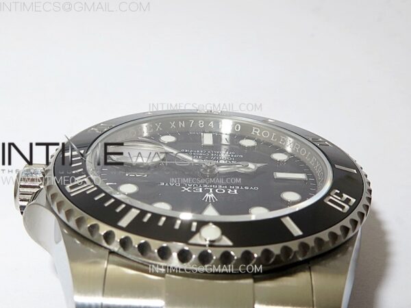 Submariner 41mm 126610 LN Black Ceramic 904L Steel AR+F 1:1 Best Edition Black Dial On 904L SS Bracelet VR3235 - Image 18