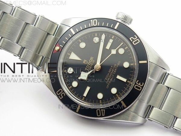 Heritage Black Bay FIFTY EIGHT 39mm SS V2 ZF 1:1 Best Edition Black Bezel on SS Bracelet A2824 - Image 2