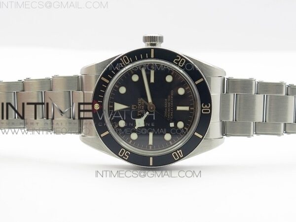 Heritage Black Bay FIFTY EIGHT 39mm SS V2 ZF 1:1 Best Edition Black Bezel on SS Bracelet A2824 - Image 3