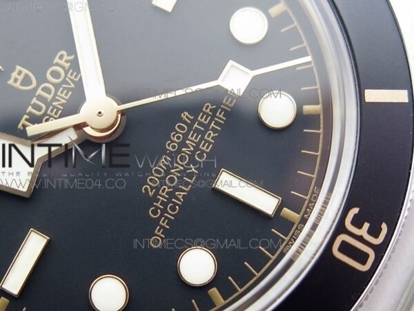 Heritage Black Bay FIFTY EIGHT 39mm SS V2 ZF 1:1 Best Edition Black Bezel on SS Bracelet A2824 - Image 6
