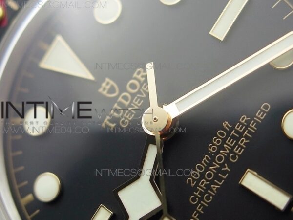 Heritage Black Bay FIFTY EIGHT 39mm SS V2 ZF 1:1 Best Edition Black Bezel on SS Bracelet A2824 - Image 9