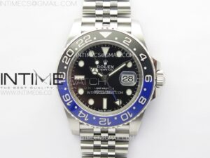 GMT-Master II Batman126710 BLNR Blue/Black Ceramic Clean Factory 1:1 Best Edition Black Dial on Jubilee Bracelet SH3285 CHS