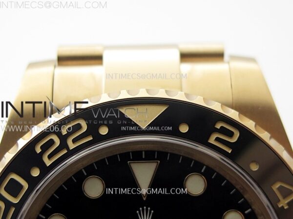 GMT-Master II Rootbeer 126715 CHNR Clean Factory 1:1 Best Edition on Black Dial RG Bracelet VR3285 CHS - Image 9