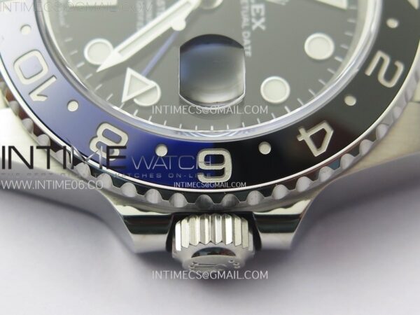 GMT-Master II Batman126710 BLNR Blue/Black Ceramic Clean Factory 1:1 Best Edition Black Dial on Jubilee Bracelet SH3285 CHS - Image 10