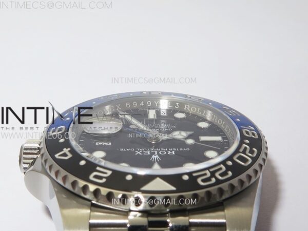 GMT-Master II Batman126710 BLNR Blue/Black Ceramic Clean Factory 1:1 Best Edition Black Dial on Jubilee Bracelet SH3285 CHS - Image 13