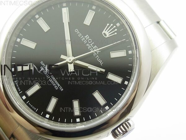 Oyster Perpetual 36mm 114300 VSF 1:1 Best Edition Black Dial on SS Bracelet SA3132 - Image 4