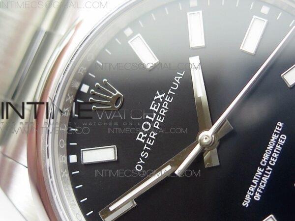 Oyster Perpetual 36mm 114300 VSF 1:1 Best Edition Black Dial on SS Bracelet SA3132 - Image 6
