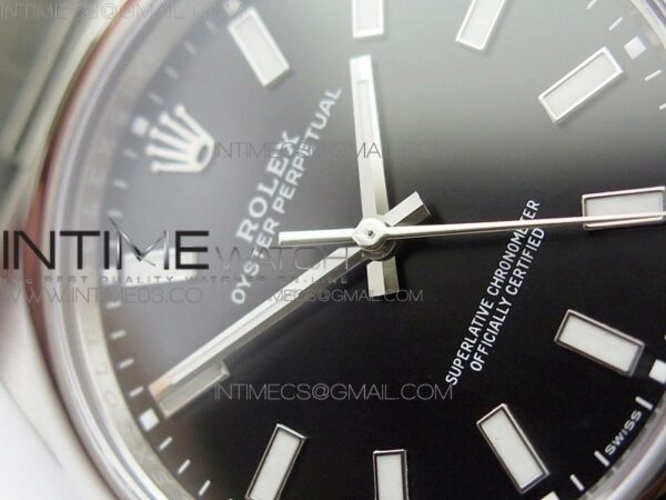 Oyster Perpetual 36mm 114300 VSF 1:1 Best Edition Black Dial on SS Bracelet SA3132 - Image 7