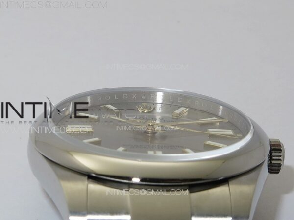 Oyster Perpetual 36mm 124300 904L Steel Clean Factory 1:1 Best Edition Black Dial on SS Bracelet VR3230 V2 - Image 12
