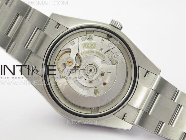 Oyster Perpetual 36mm 124300 904L Steel Clean Factory 1:1 Best Edition Black Dial on SS Bracelet VR3230 V2 - Image 28