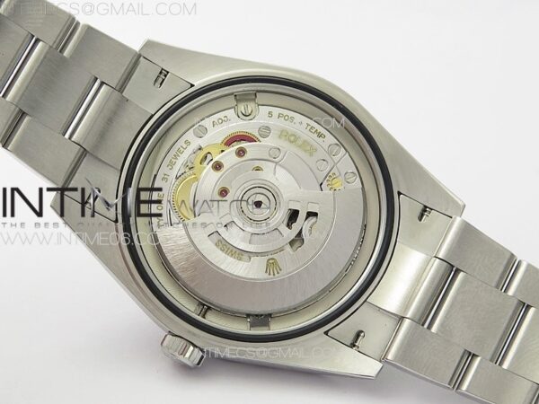 Oyster Perpetual 36mm 124300 904L Steel Clean Factory 1:1 Best Edition Black Dial on SS Bracelet VR3230 V2 - Image 29