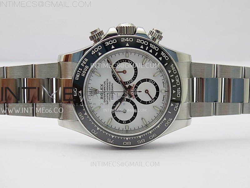 Daytona Panda 126500 QF 1:1 Best Edition 904L Steel White Dial on SS Bracelet DD4131 - Image 3