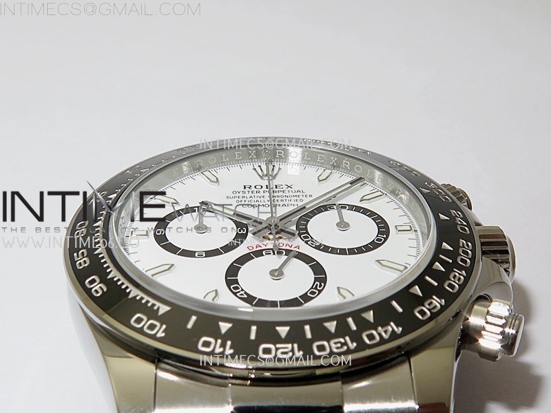 Daytona Panda 126500 QF 1:1 Best Edition 904L Steel White Dial on SS Bracelet DD4131 - Image 11