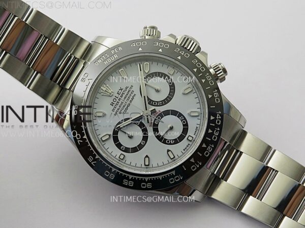 Daytona Panda 116500 904L SS VSF 1:1 Best Edition White Dial on 904L SS Braclet SA4130 - Image 3