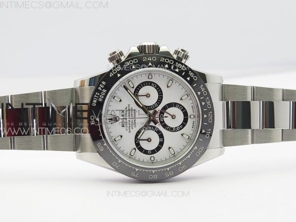 Daytona Panda 116500LN NOOB V5 1:1 Best Edition White Dial on 904L SS Case and Bracelet SA4130 - Image 3